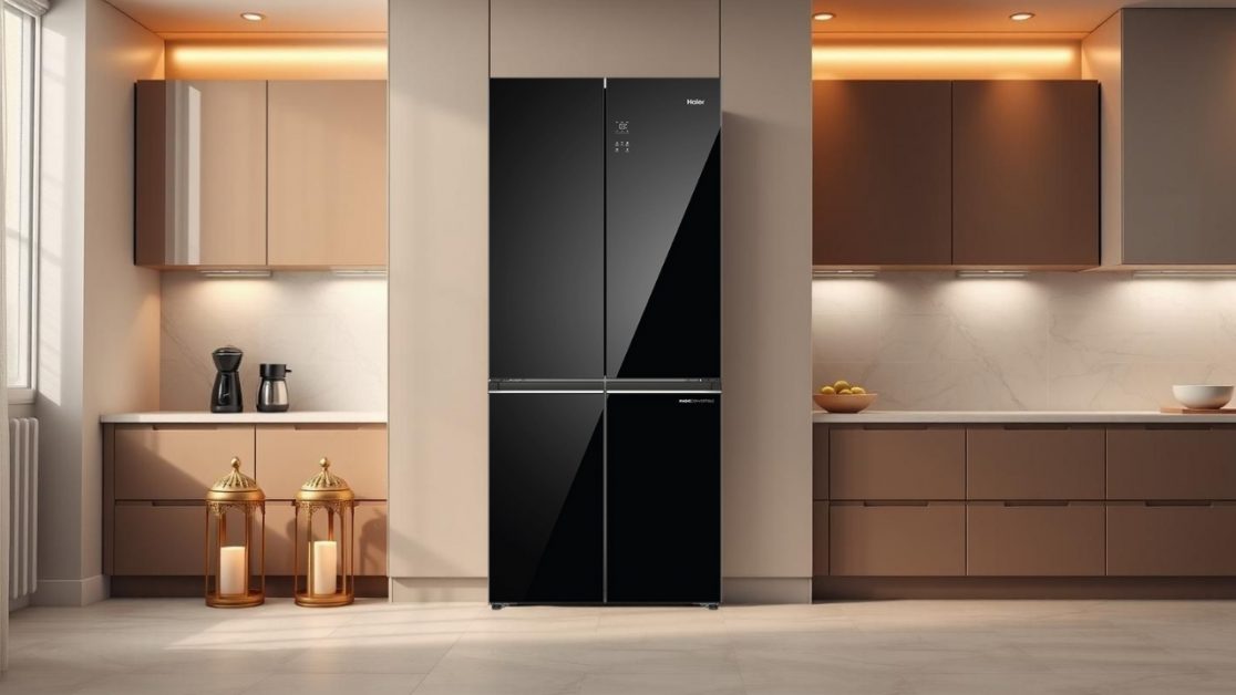 Inverter compressor in 4 door refrigerator