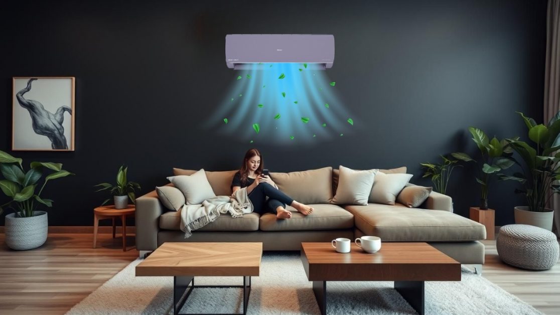 Keep curtains closed will using AC
