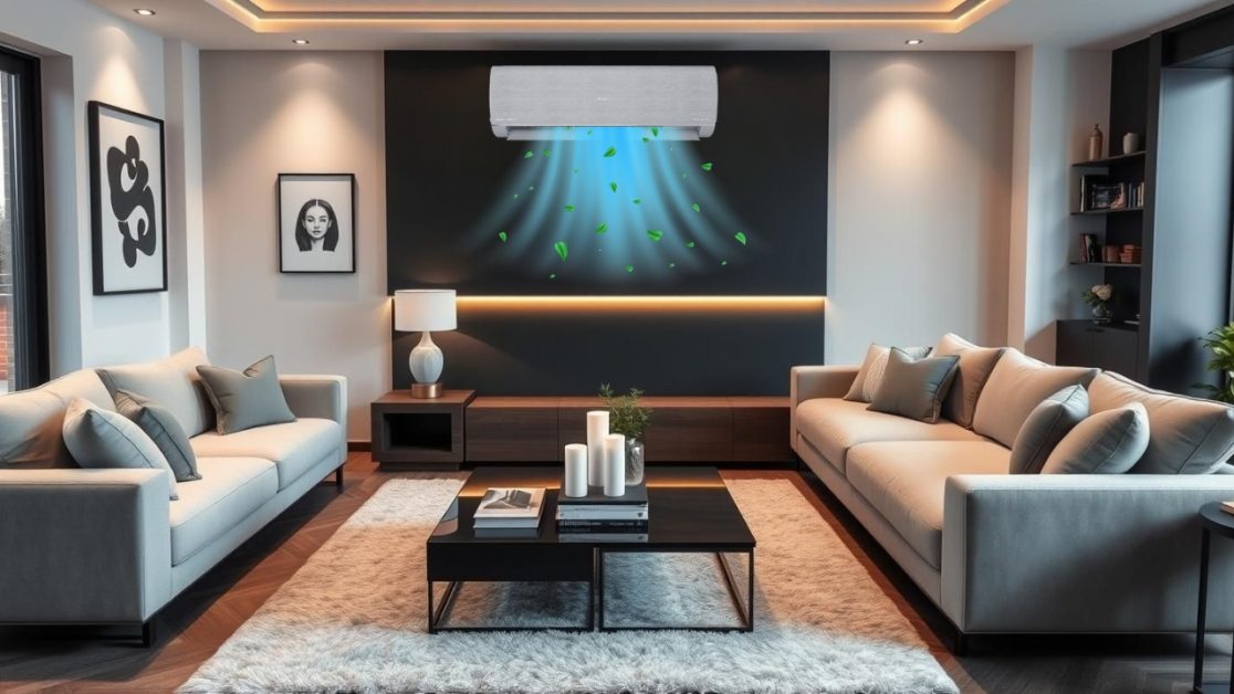 Long Air Flow with Air conditioner