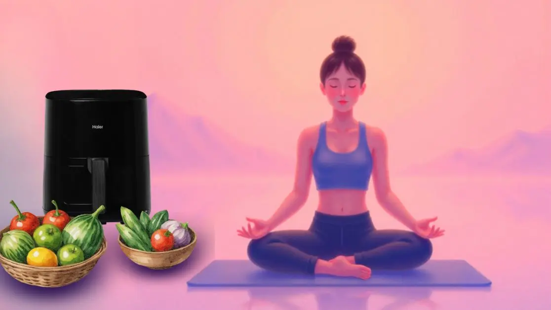 Make Post-Yoga Snacks in Air fryer