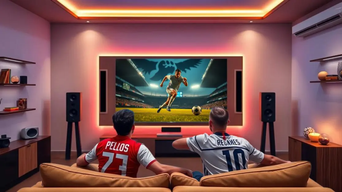 Make your Room Feels Like a Stadium Lounge with QLED TV