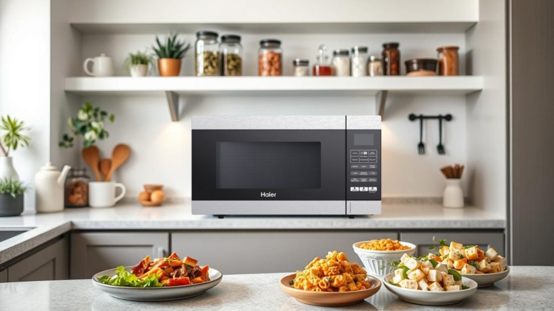 Microwave with in built Air fryer