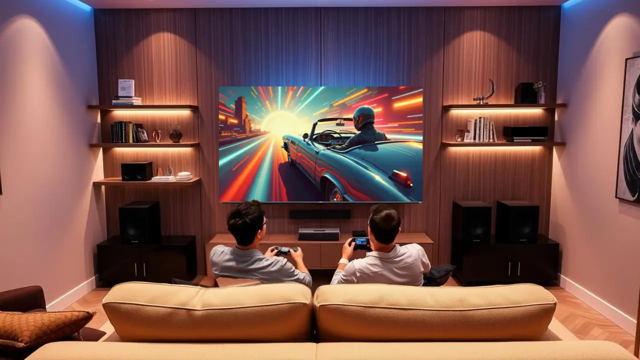 Mini LED TV for Racing Games