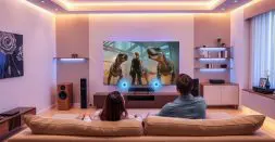 Mini LED TV sound by KEF