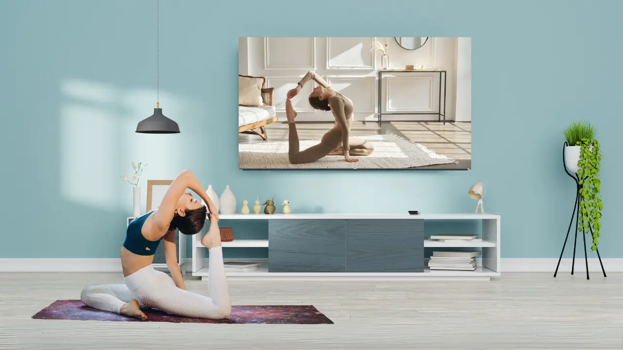 Mini LED TVs Are Becoming the New Yoga Studio for Indian Homes