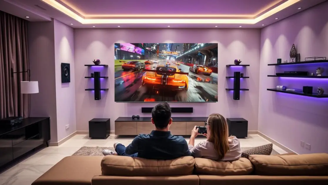 Mini LED Tv with VRR for racing games