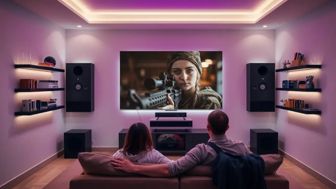 Motion clarity in QLED TV