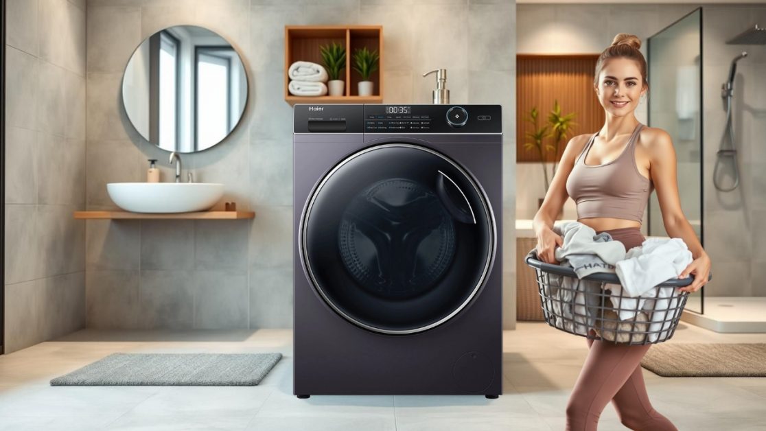 Pillow Drum Design in washing machine for gym clothes