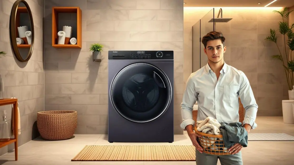 Pillow Drum designed washing machine protects your clothes fabric