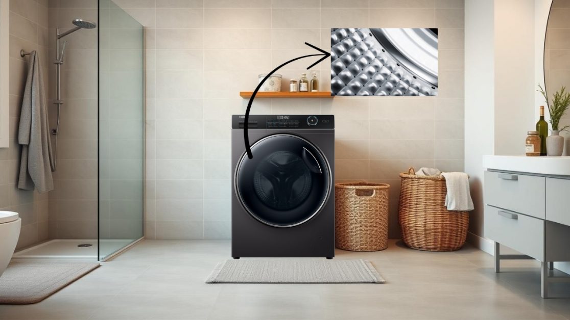 Pillow drum designed in washing machine