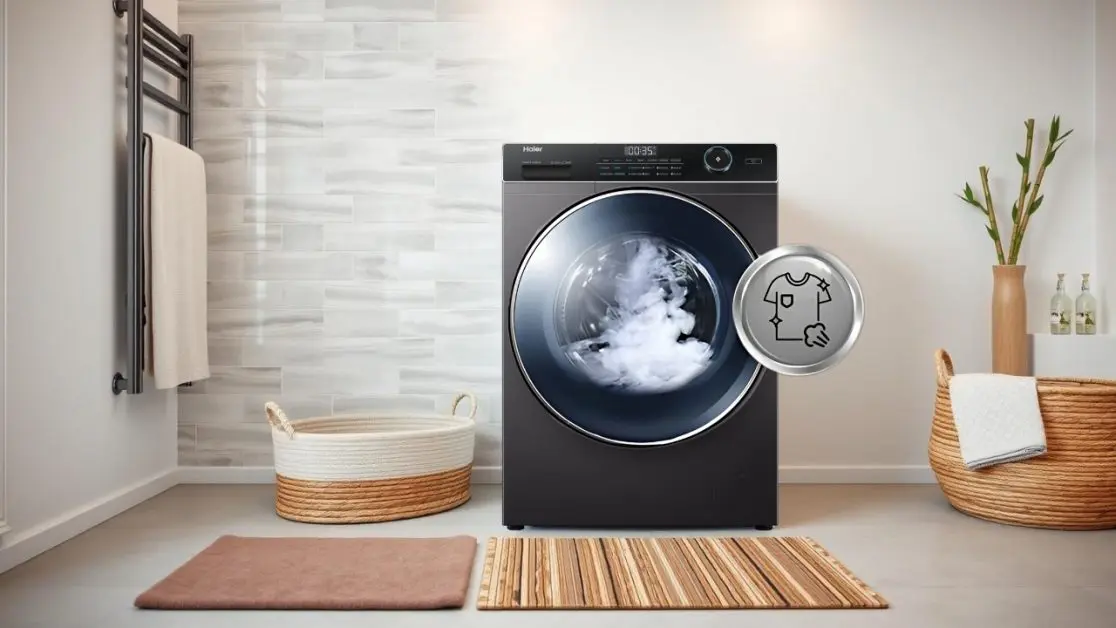 PuriSteam feature in washing machine