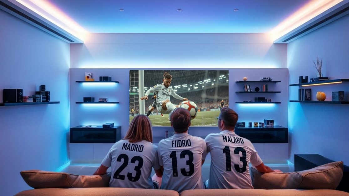 QLED is perfect to experience football matches