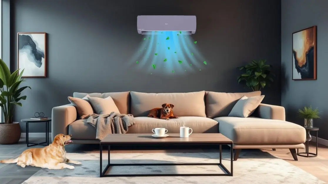 Set Perfect Temperature for your pets in air conditioned room
