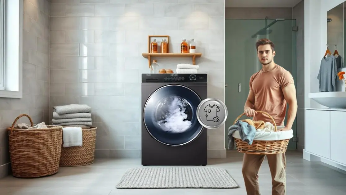 Single Dads Are Swearing by the Steam Refresh Mode in washing machine