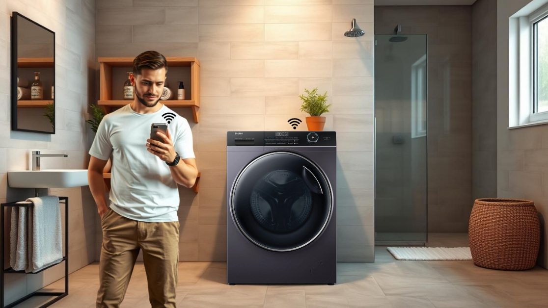 Smart Control and Remote Access in washing machine