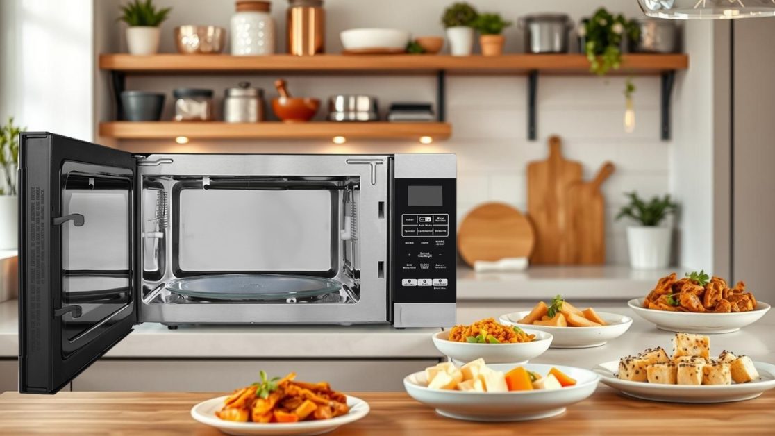 Stainless Steel Cavity in microwave
