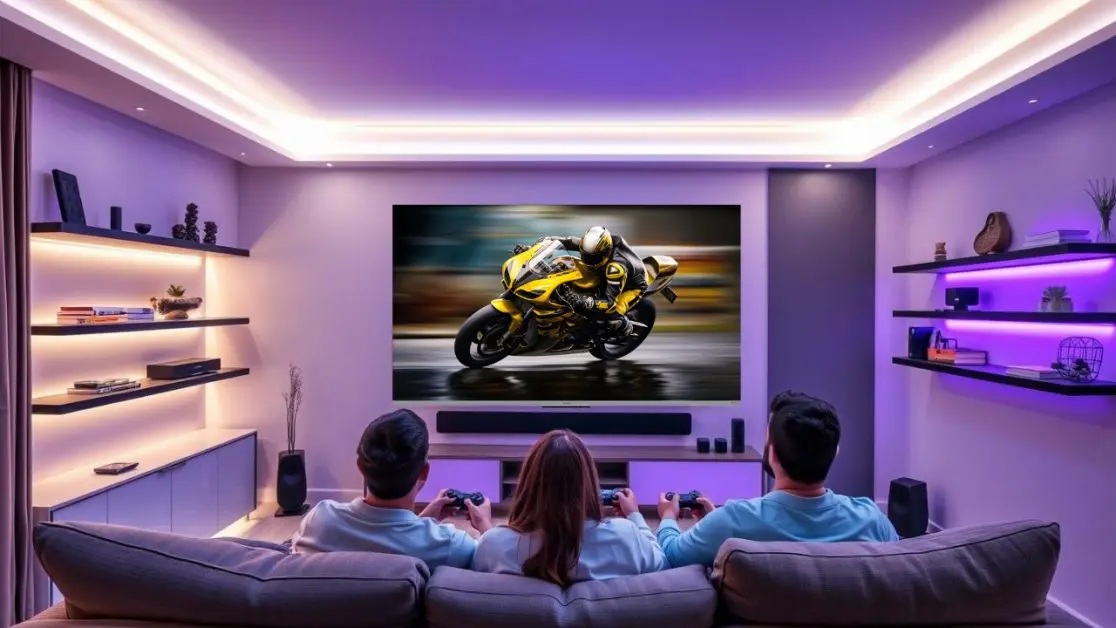 Take breaks in between while gaming on LED TV