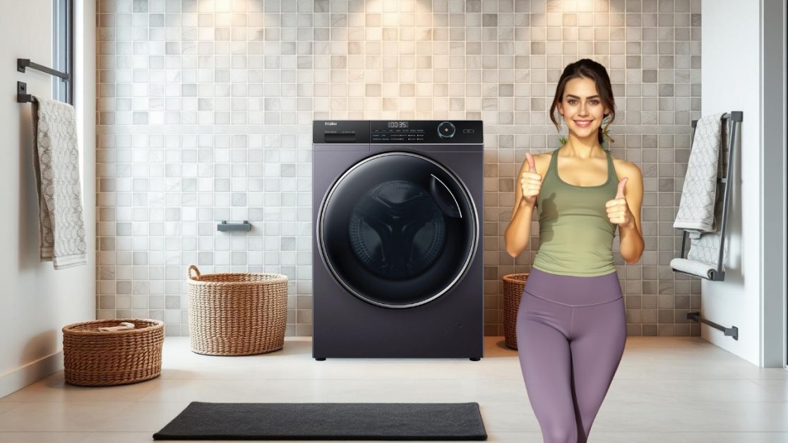 Wash your yoga clothes in washing machine easily