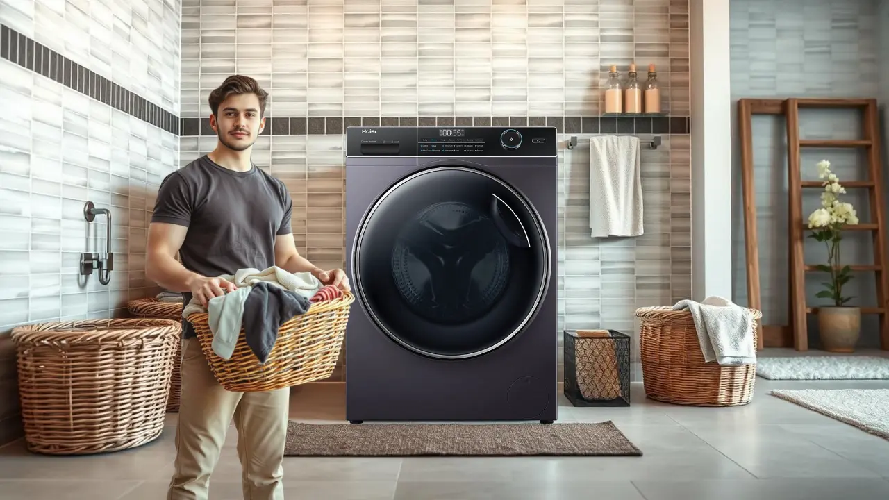 Washing Machine That Understands Urban Male Living