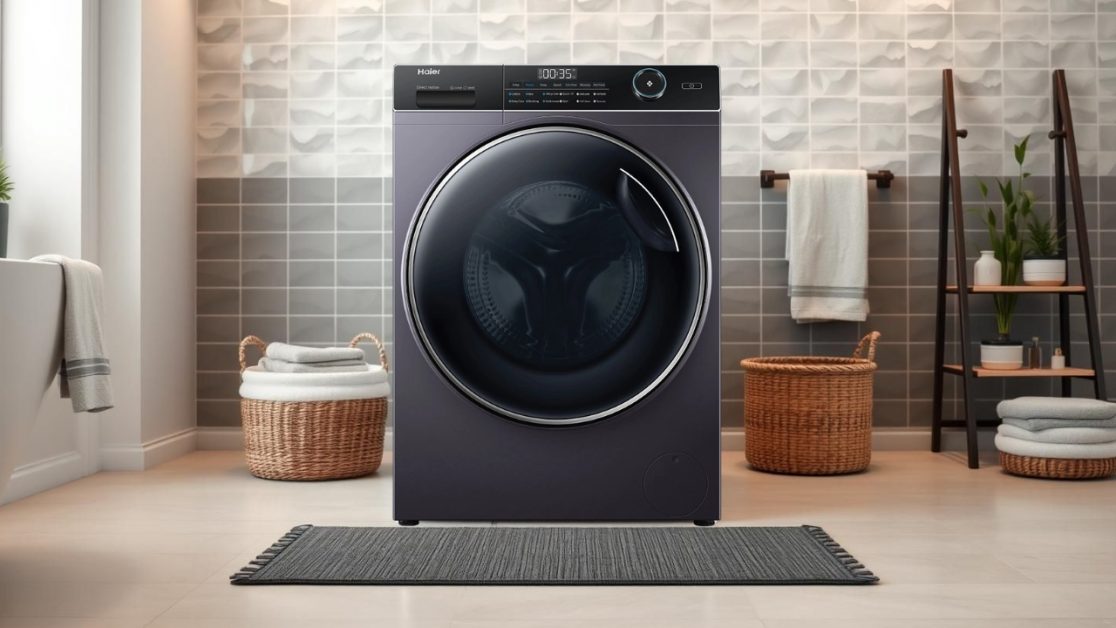 Washing machine with bigger drum