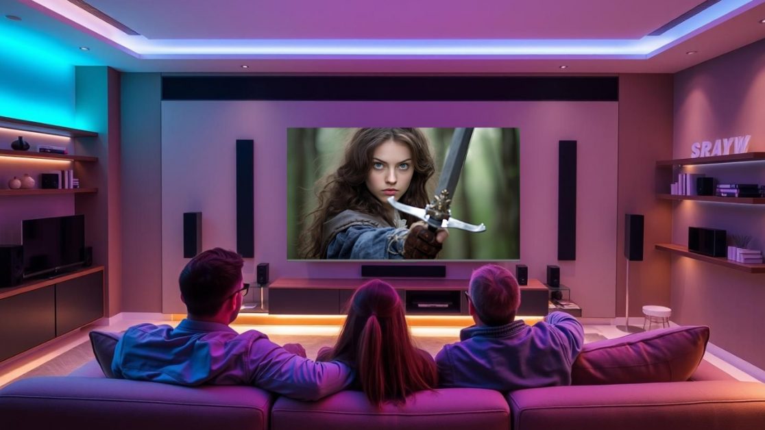 Watch Ballerina in action on QLED TV