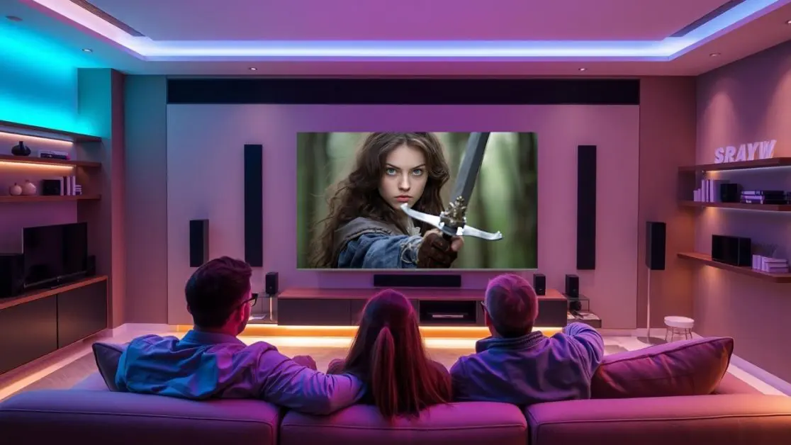 Watch Ballerina in action on QLED TV