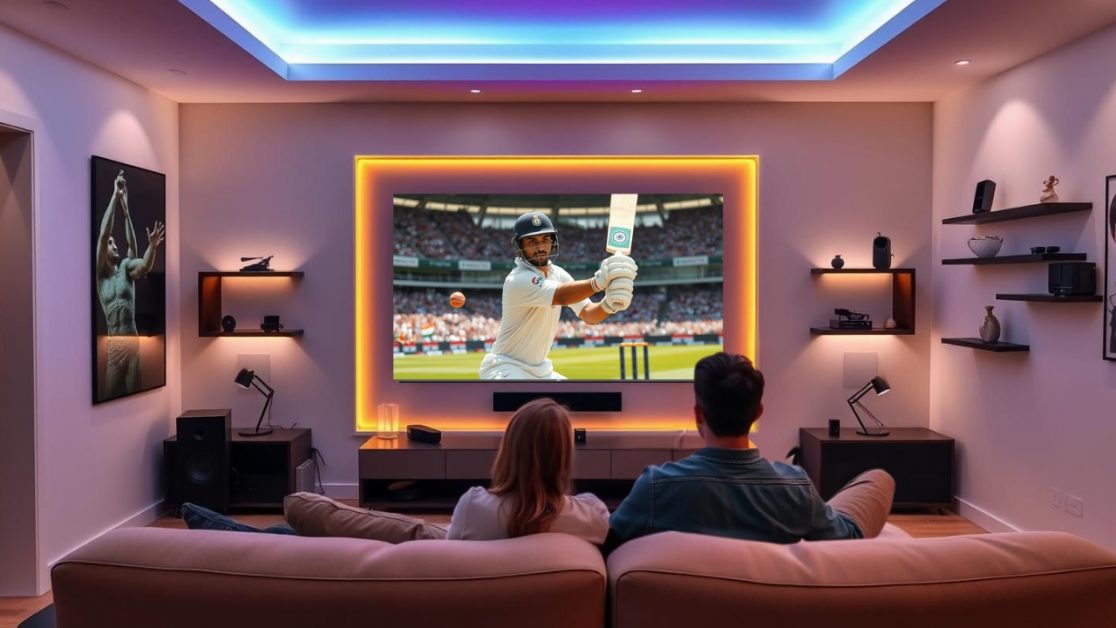 Watch Cricket In Mini LED TV