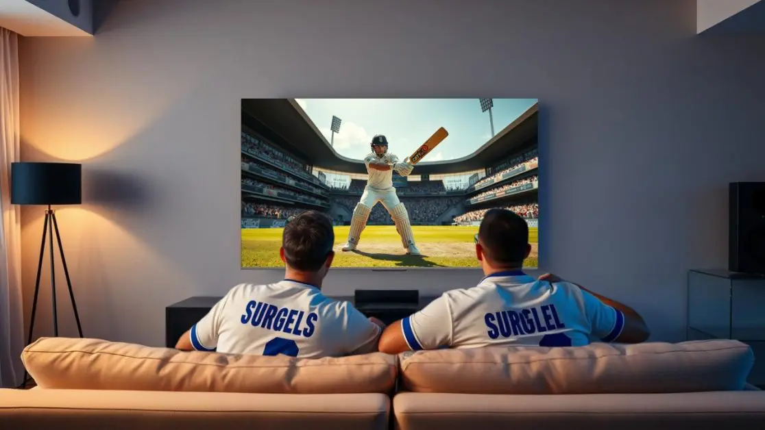 Watch Cricket Live in QLED TV