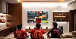 Watch RCB winning moment in 4k LED TV