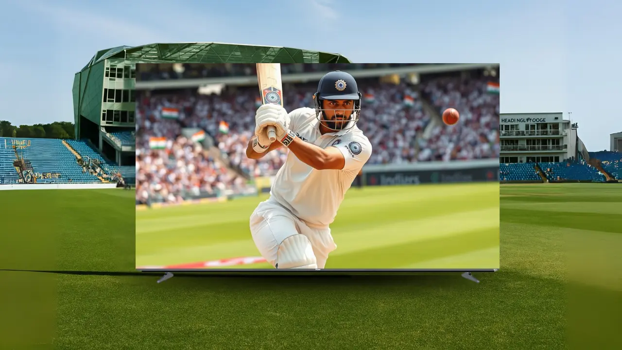 Watch Rishabh Pant’s Shot in Mini LED TV