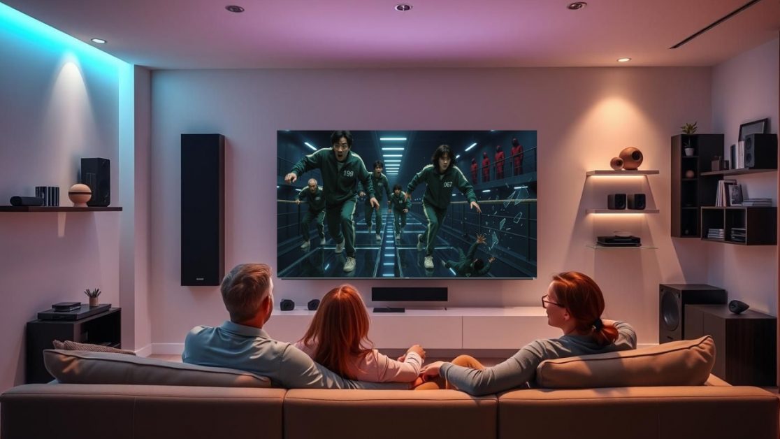 Watch Squid Game Season 3 in Mini LED TV with your friends