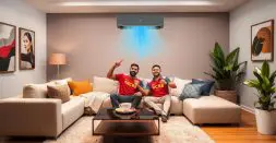 Watch Today&#039;s Intense RCB vs PBKS match in cool atmosphere with AI ACs