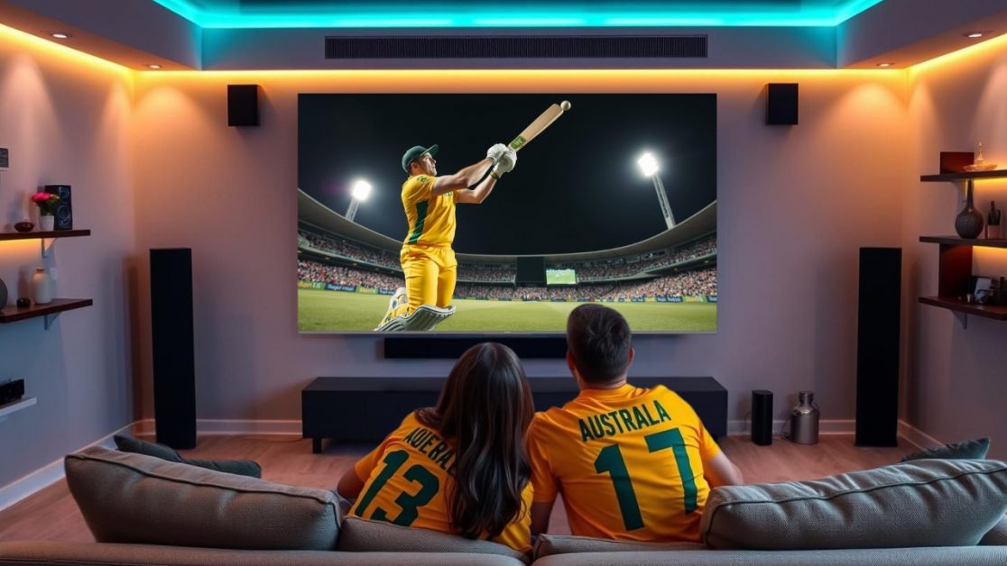Watch all ODIs by Maxwell in LED TV