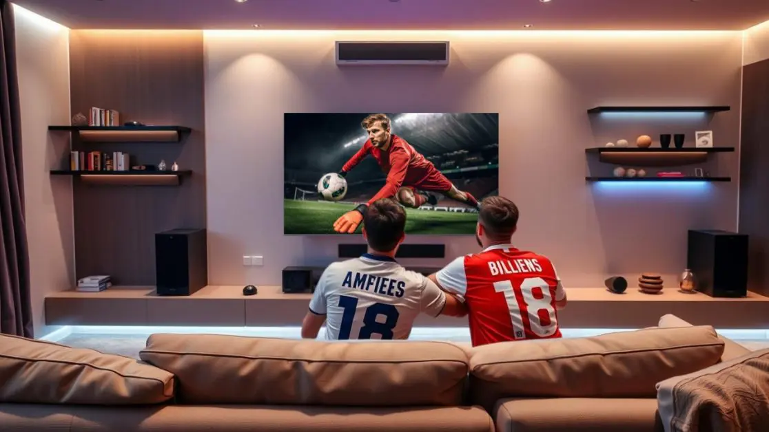 Watch fifa World cup in Big LED TV