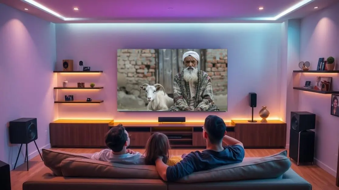 Watch your favourite content in Mini LED TV