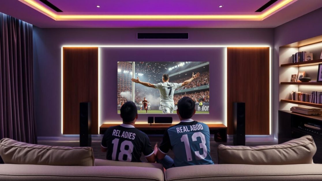 Watch your football team win in QLED TV