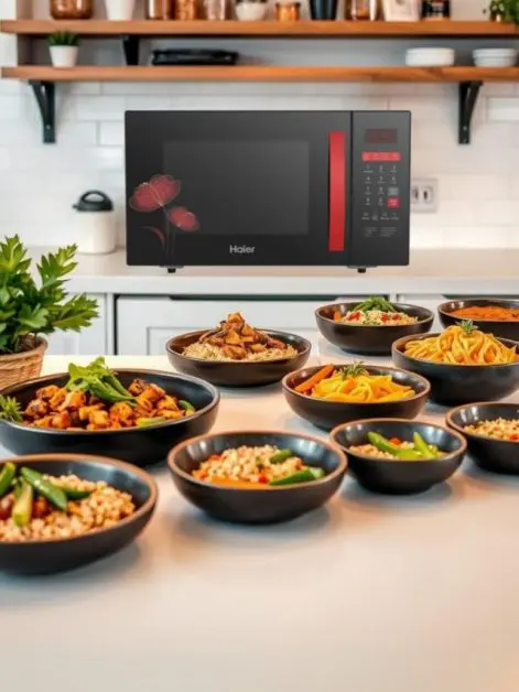 Get Cleaning Features in Microwaves