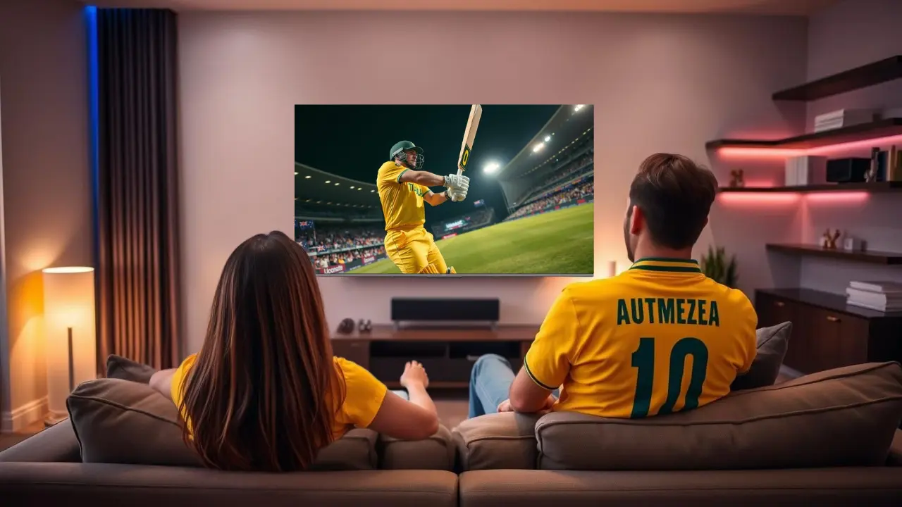 watch Maxwell’s ODI matches in QLED TV