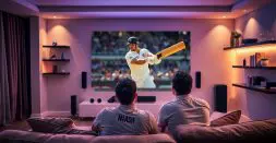 watch cricket in OLED TV
