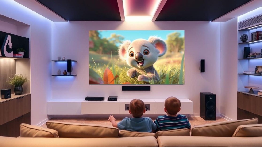 watch your favourite cartoons in Mini LED TV