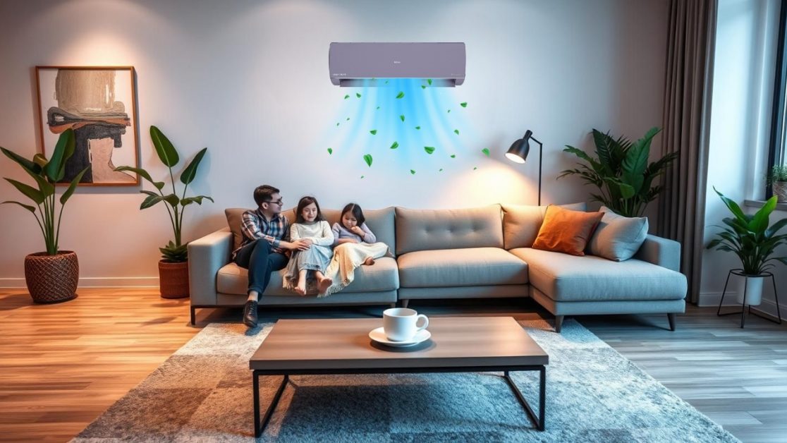 AC for Joint Family Drawing Room