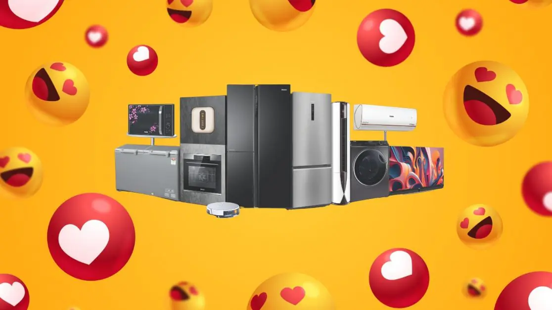 Appliances So Smart to Send Them a heart emoji