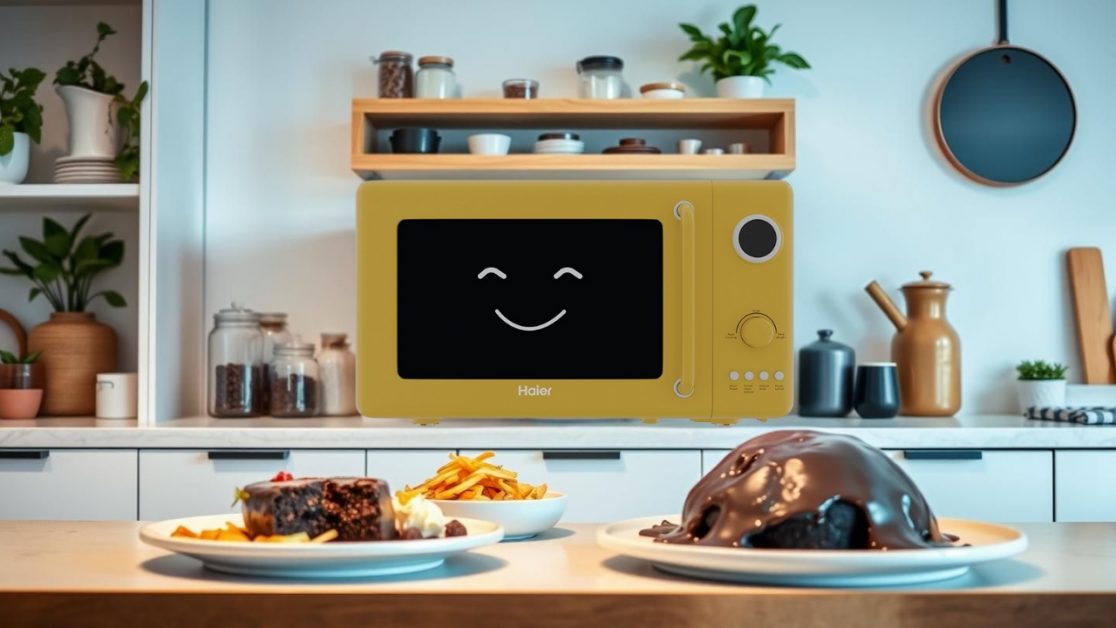 Bake Chocolate Lava Cake in microwave