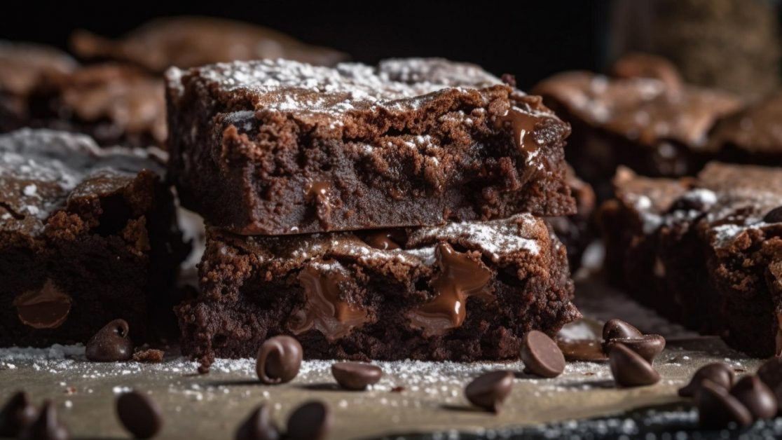 Bake brownies in microwave