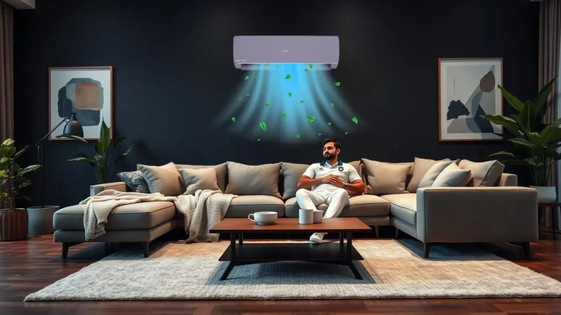 Create perfect Cricket Season atmosphere with AI AC