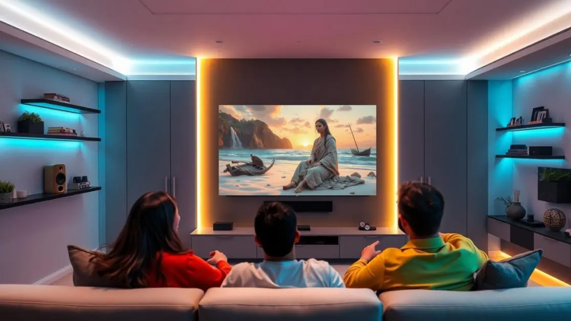 Experience the Odyssey movie in OLED TV