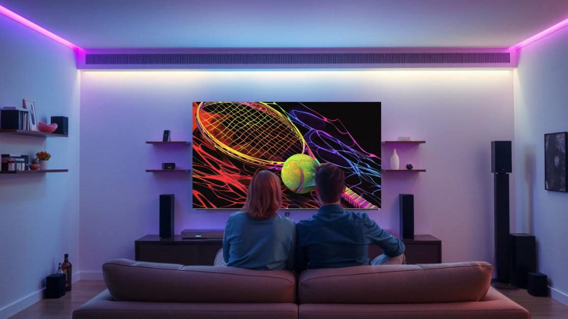 Eye-Popping Colors in QLED TV