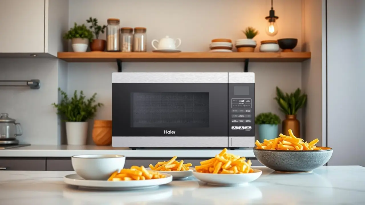 French Fry Nights with air fryer microwave