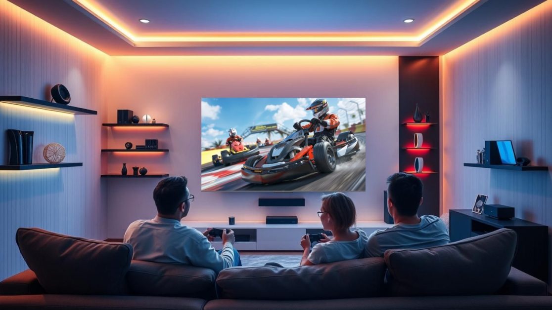 Gaming features in budget QLED TV