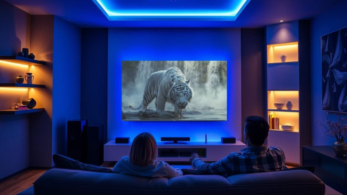 Get Big screen TV home